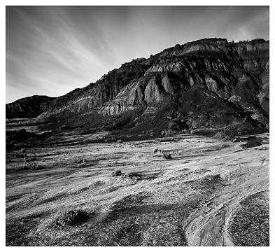Badland Sunrise