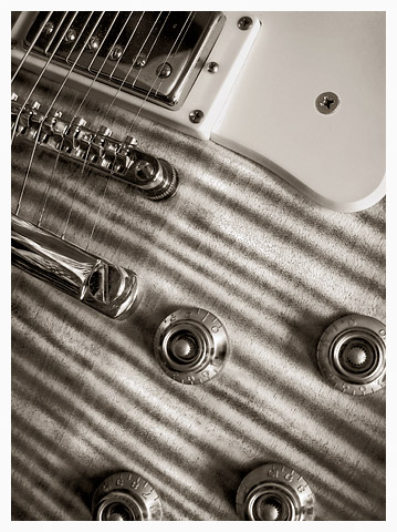Les Paul, detail